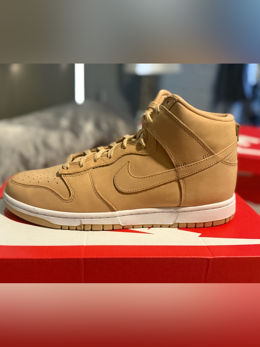 Nike Dunk High PRM MF Vachetta Tan Women’s 12 Men’s 10.5